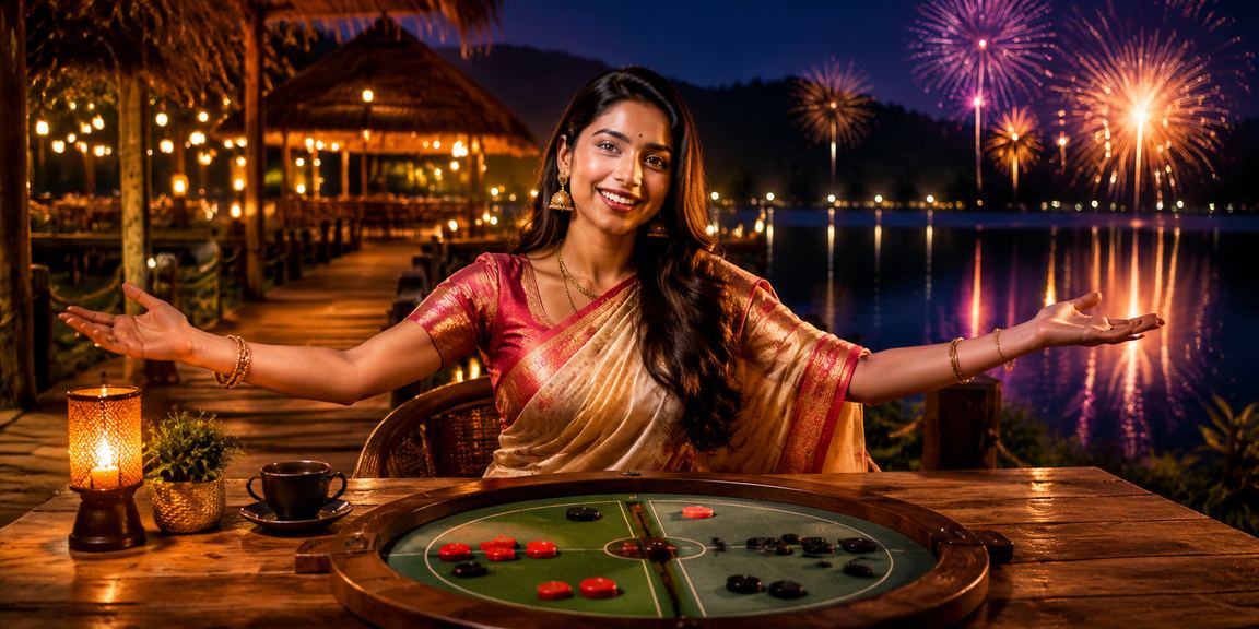 ঢাকার ক্রিকেট স্টেডিয়ামে রাতের দৃশ্য